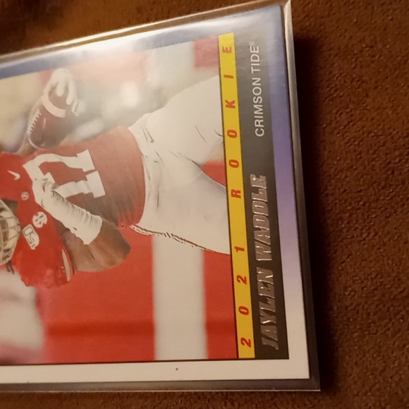 Jaylen Waddle 2021 Score football rookie 2 card lot RC - Picture 5 of 8